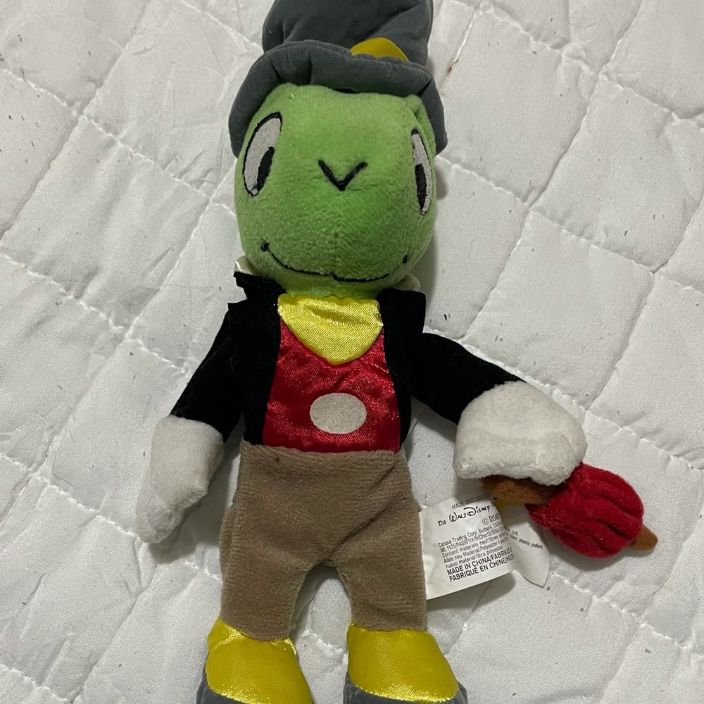 Jiminy Cricket small Disney plush